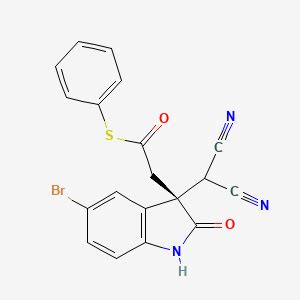 Thioester | C19H12BrN3O2S | CID 139202519 - PubChem