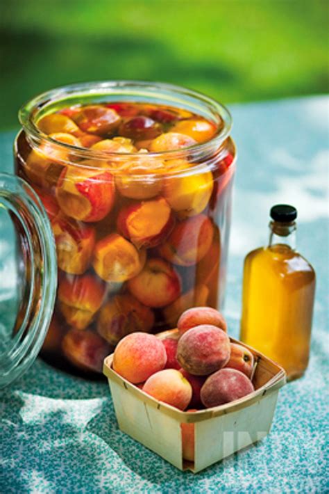 Peach brandy is a simple and delicious way to bottle up summer flavors for later enjoyment ...