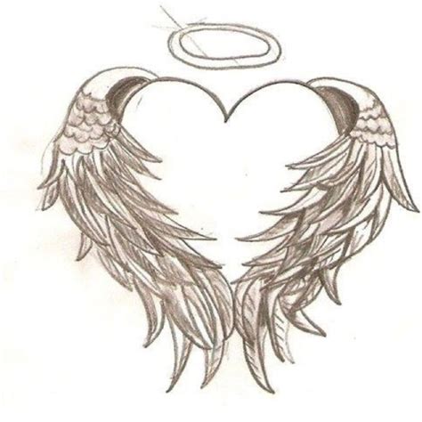 Angel Wings Tattoo Drawing at GetDrawings | Free download