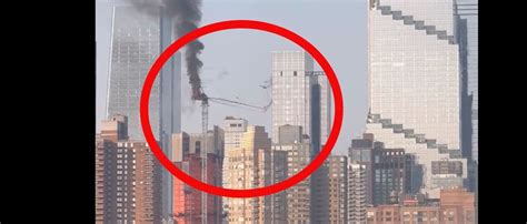 Massive Crane Catches Fire, Collapses In NYC | The Daily Caller