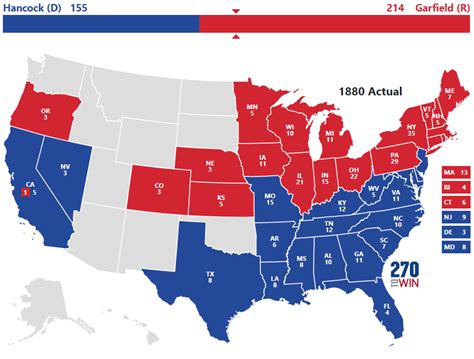 Presidential Election of 1880 - 270toWin