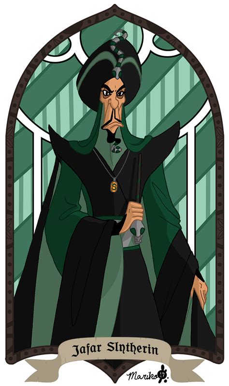 Hogwarts Founders - Jafar Slytherin by mistressmariko | Disney hogwarts ...