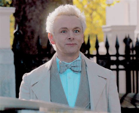 agxntkeen:Aziraphale + his face lighting up at the thought of crêpes - Tumblr Pics
