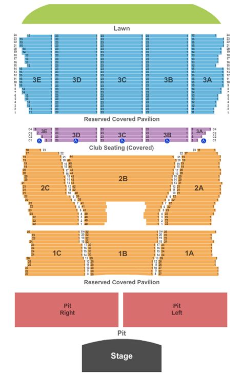 Bank Of New Hampshire Pavilion Seating Chart - Gilford