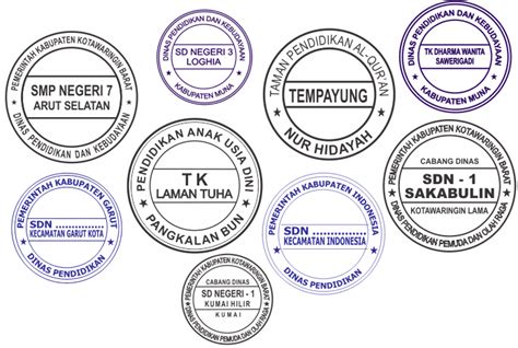 Contoh Stempel Komite Sekolah Penggerak Smartsheet - IMAGESEE