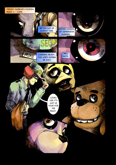 You Should Read This Fan-Made Five Nights at Freddy's Comic | Five night, Five nights at freddy ...