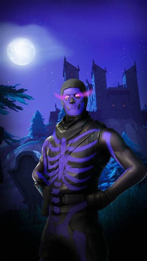 Fortnite Purple Skull Trooper Wallpapers - Wallpaper Cave