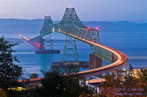 Astoria Bridge spanning the Columbia River | Oregon travel, Astoria bridge, Visit oregon