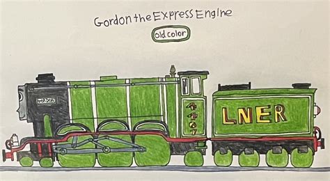 Gordon the Express Engine (old color) by AuraKnight100 on DeviantArt