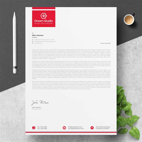 Letterhead Template Free Vector Art - (1,254 Free Downloads)