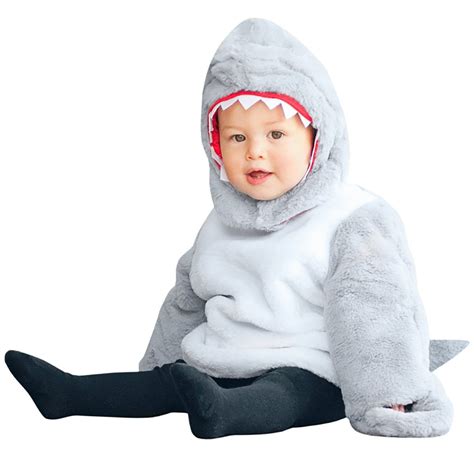 Baby Shark Baby and Toddler Halloween Costume Two Piece Set (6-12 Months, 12-24 Months, 2T, and ...