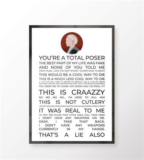 Yelena Belova Quote Print // Quotes // Black Widow // Florence - Etsy