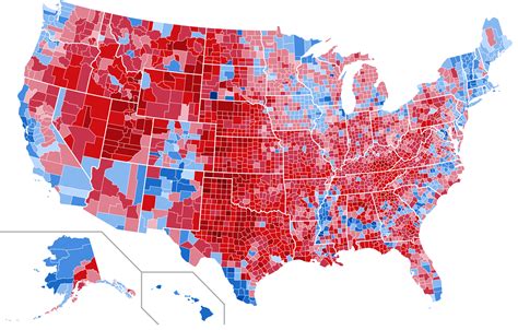 1860 Election County Map