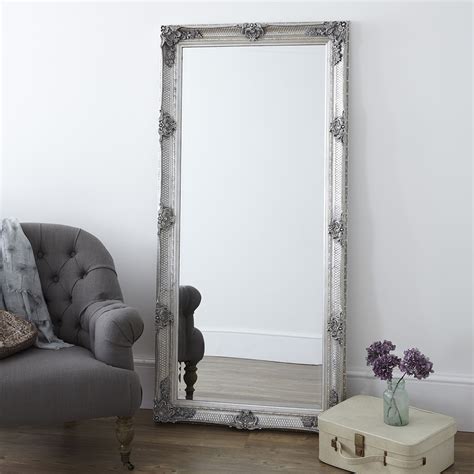 15 Collection of Silver Floor Standing Mirror