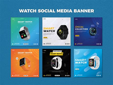 WATCH SOCIAL MEDIA BANNER on Behance