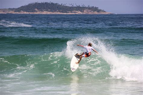 Surfing Boy at Arpoador Beach in Rio De Janeiro Editorial Photo - Image of wave, brazil: 78093541