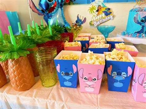 Lilo and stitch favor box lilo stitch party decorations stitch birthday ...