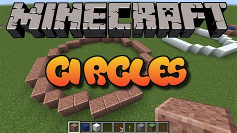 Circle In Minecraft : We have seen many players building big mansions ...