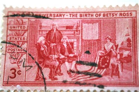 Betsy Ross Stamp | Said to have made the first American flag… | Flickr