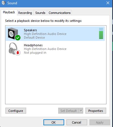 Sound problem for High Definition Audio Device vs Conexant - Windows 10 ...