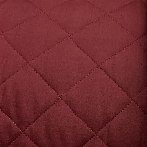 Double Sided Quilted Broadcloth 4301 – Burgundy | European Textiles