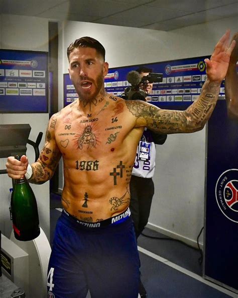 Sergio Ramos Tattoos