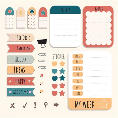 10 Awesome Printable Sticky Note To Do List