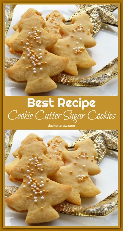 Cookie Cutter Cookies - Easy Recipe - 2024 - Ducks 'n a Row