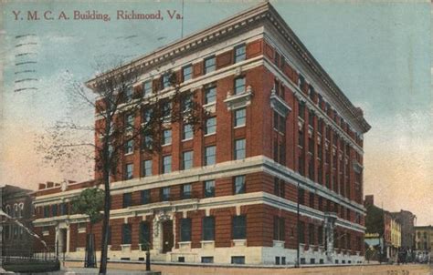 YMCA Building Richmond, VA Postcard