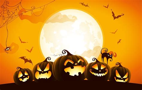 Halloween Cat Moon Wallpapers - Wallpaper Cave