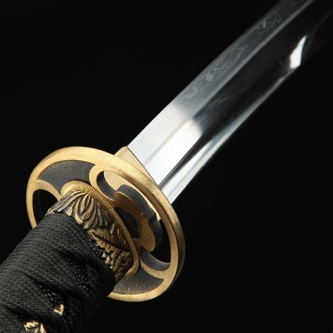 Handmade Real Carbon Steel Japanese Tanto Wakizashi Swords With Green Scabbard - RealKatana