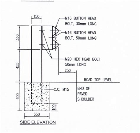 Is Code For Metal Beam Crash Barrier - The Best Picture Of Beam