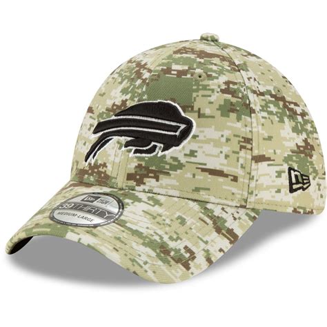 Men's New Era Camo Buffalo Bills McDermott Digital 39THIRTY Flex Hat ...