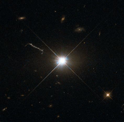 ESA - Best image of bright quasar 3C 273