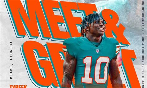 Miami Dolphins fans have an opportunity to throw pass to Tyreek Hill