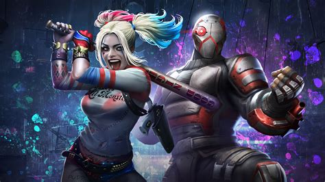 Harley Quinn And Deadshot Injustice 2 Mobile Wallpaper,HD Games ...