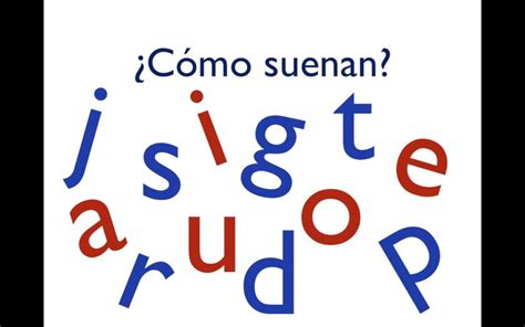 Sonidos y letras. Relaciones entre sonidos y grafías.