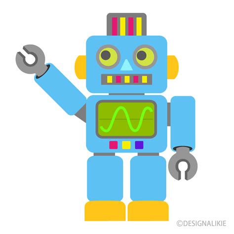 Hola Robot Gratis Dibujos Animados Imágene｜Illustoon ES