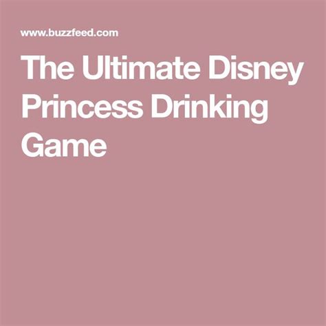 Best Disney Movie Drinking Games - IHSANPEDIA