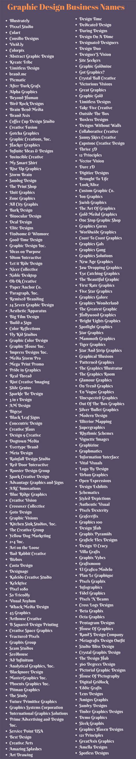 Graphic Design Business Names: 400+ Names for Design Business