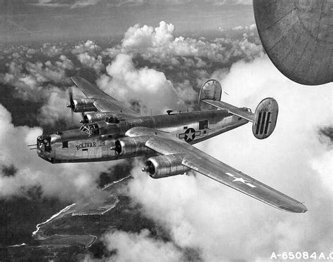 The Consolidated B-24 Liberator Heavy Bomber, the...