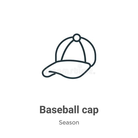 Template Baseball Cap Vector Outline Stock Illustrations – 1,019 ...