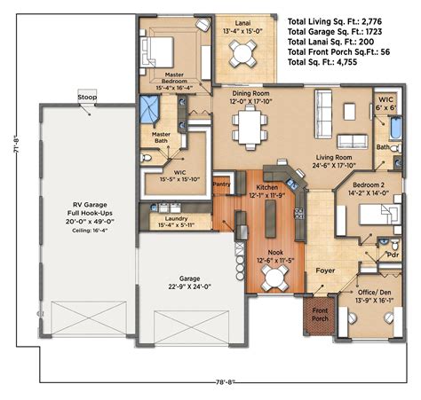 Barndominium Floor Plans With Rv Garage - floorplans.click