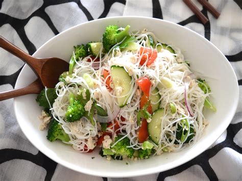 Spicy Glass Noodle Salad - Sadie's Kitchen Table