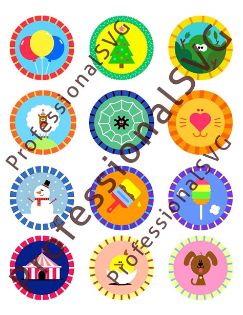 Hey Duggee Badges Images