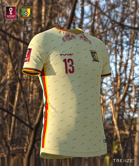 cameroon soccer jersey design on Behance