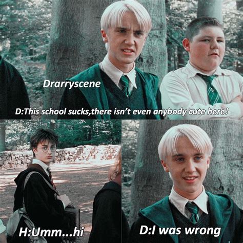 drarry | Harry potter headcannons, Harry potter memes hilarious, Draco ...