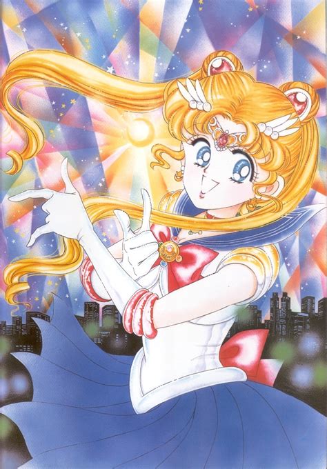 Style Update of the day! • Sailor Moon In Manga!