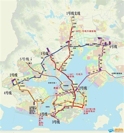 Xiamen Subway Metro Plan Map （厦门地铁规划图） | Plans for the Xiame… | Flickr