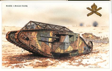 First tank ever made was called The Mark 1, only one of these models ...